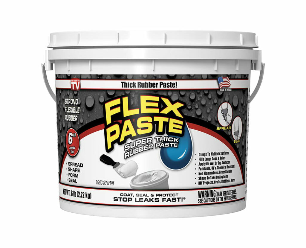 Does Flex Seal dry to a solid finish?