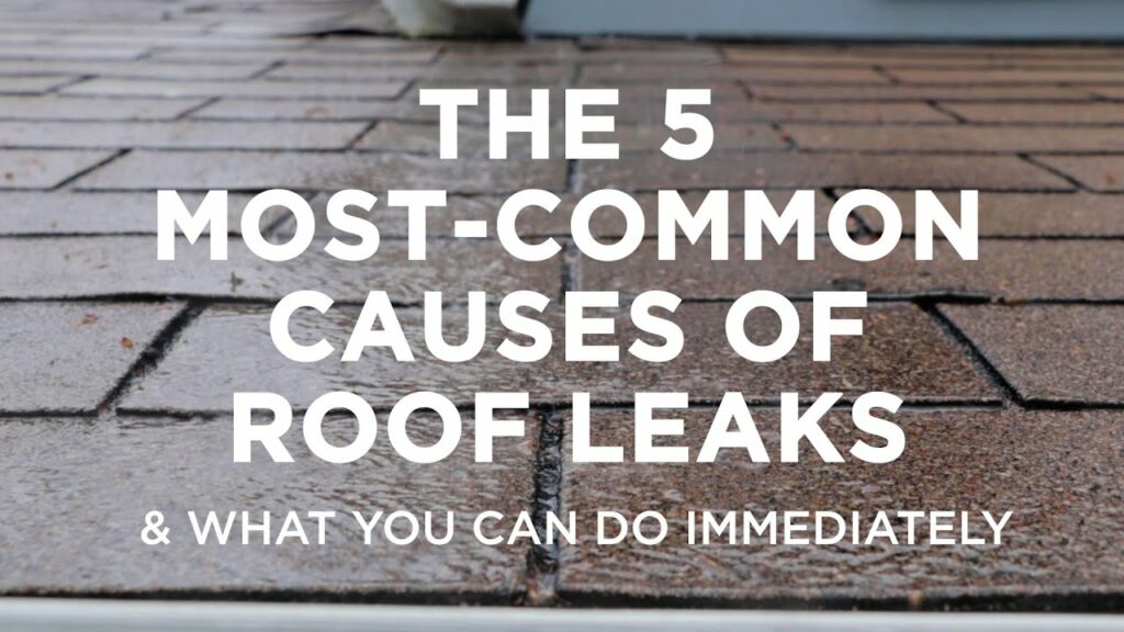 Expert Advice on Tracing the Cause of Roof Leakage